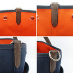 Hermes Sac Depan Sage Groom 2-Way Crossbody Bag Tote Canvas — view 8