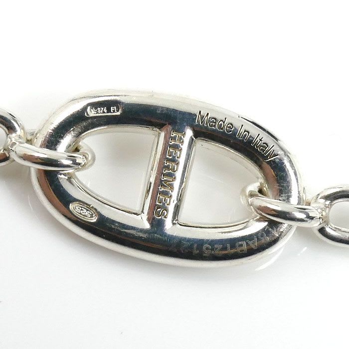 Hermes Silver 925 Farandole SH Bracelet 24.1 g — view 6