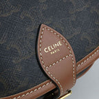 Celine Triomphe Canvas Shoulder Bag — view 6