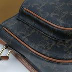 Celine Triomphe Canvas Shoulder Bag — view 7