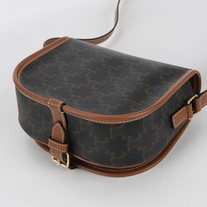 Celine Triomphe Canvas Shoulder Bag — view 3