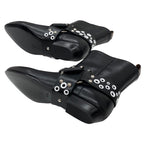 Louis Vuitton Rhapsody Line Boots Short Ankle Leather Black — view 6