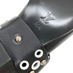 Louis Vuitton Rhapsody Line Boots Short Ankle Leather Black — view 8