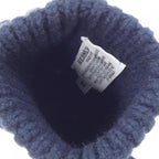Hermes Cashmere Knit Navy Blue Glove — view 4