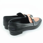 Hermes 17208 Z Moccasins Paris Silver Hardware Hhardware Leather Loafers Black — view 2
