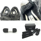 Chanel Sneakers Coco Mark Mixed Fiber Suede Black — view 9