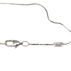 Gucci Heart Motif Diamond Pendant Necklace 18K White Gold — view 7