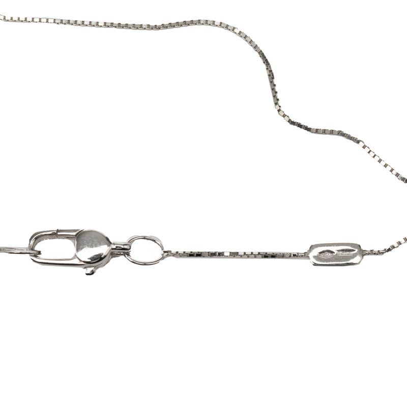 Gucci Heart Motif Diamond Pendant Necklace 18K White Gold — view 7