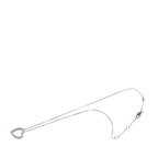 Gucci Heart Motif Diamond Pendant Necklace 18K White Gold — view 4