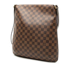 Louis Vuitton Damier Musette Brown Leather — view 3