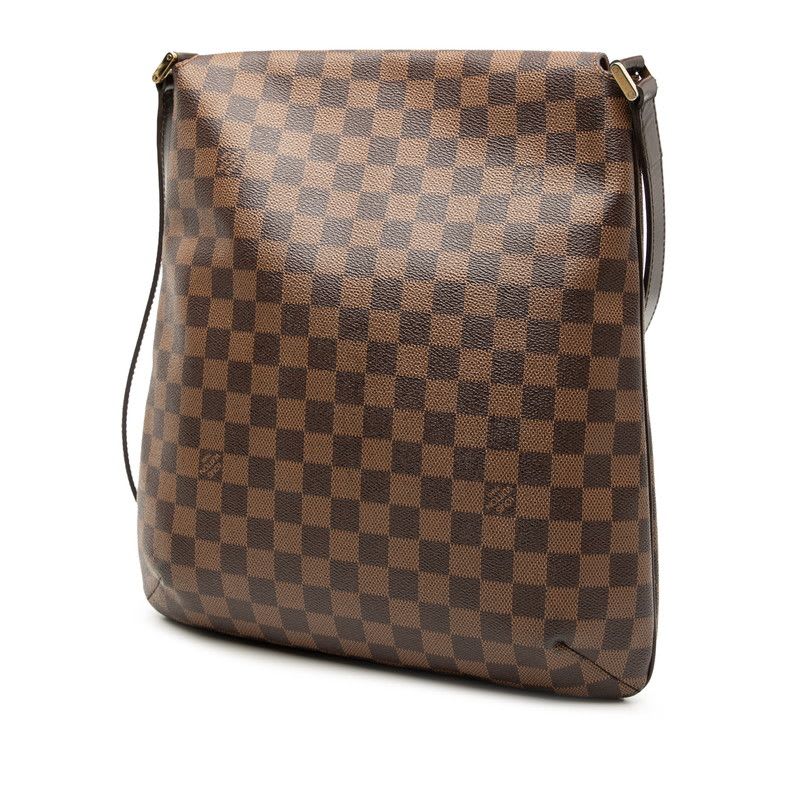 Louis Vuitton Damier Musette Brown Leather — view 3