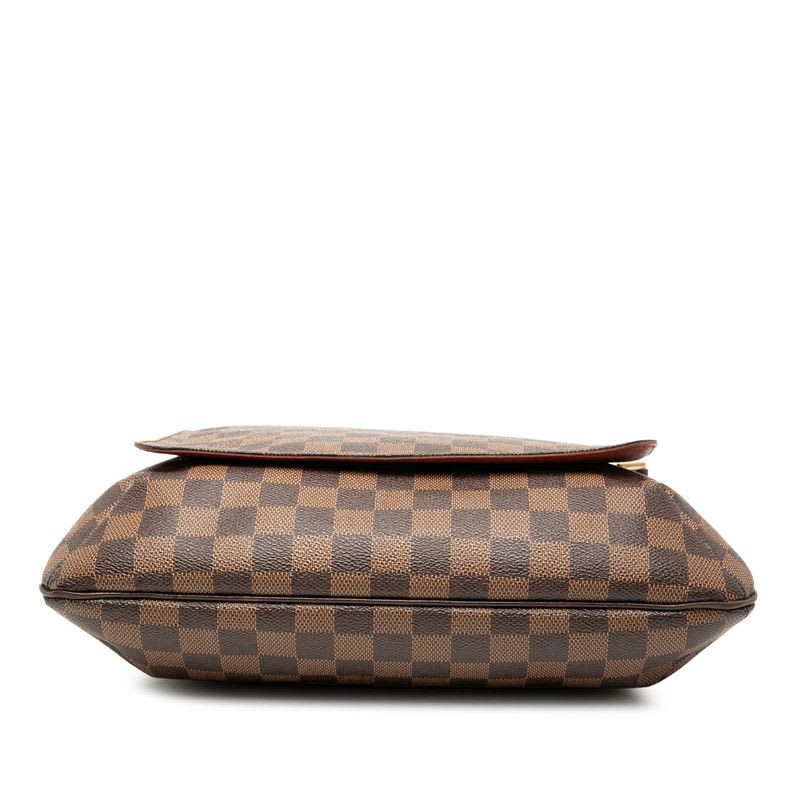 Louis Vuitton Damier Musette Brown Leather — view 4