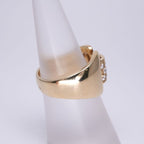 Hermes Ring 750 Gold Antique Diamond Jewelry — view 5
