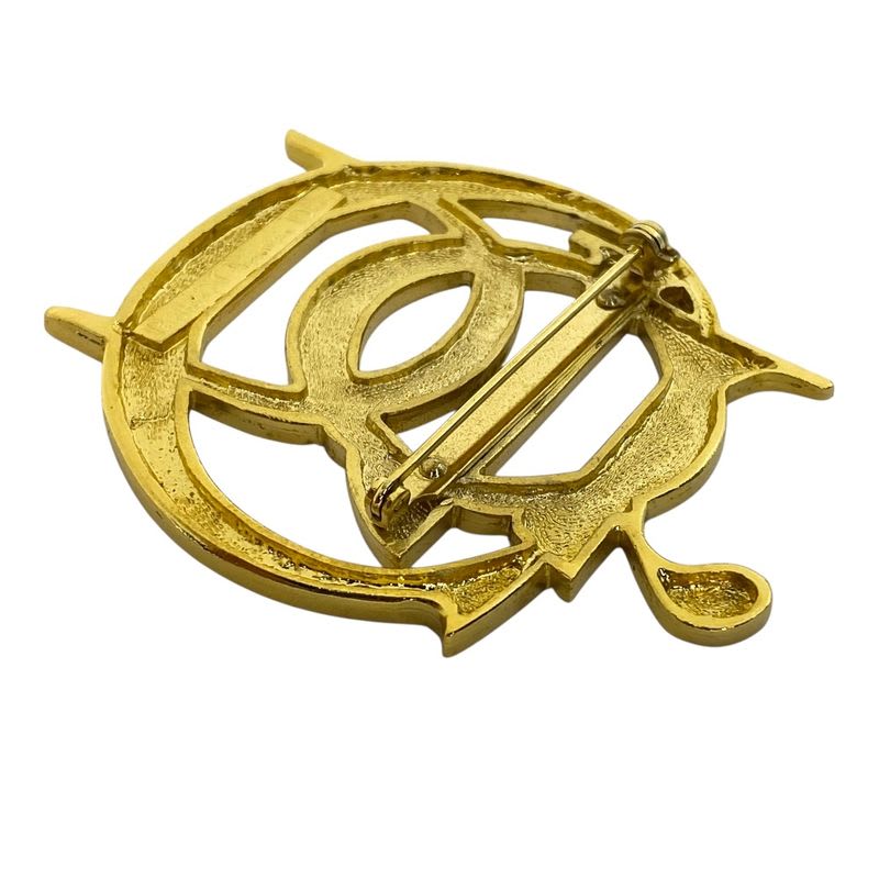 Christian Dior CD Logo Accessory Large Gold Parfums — view 6