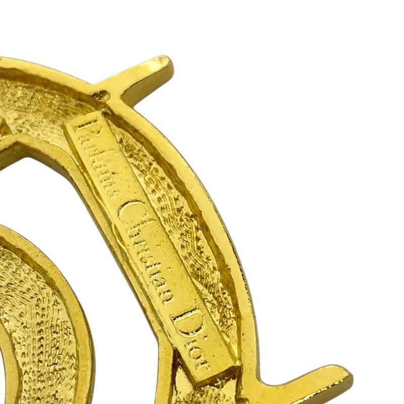 Christian Dior CD Logo Accessory Large Gold Parfums — view 9