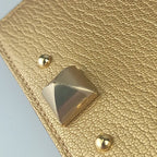 Hermes Card Case Business Holder Medor cp DORE Gold Siamese Light — view 7