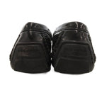 Louis Vuitton Driving Shoes Loafers Monogram Canvas 36 Black Brown JS GY62 — view 4