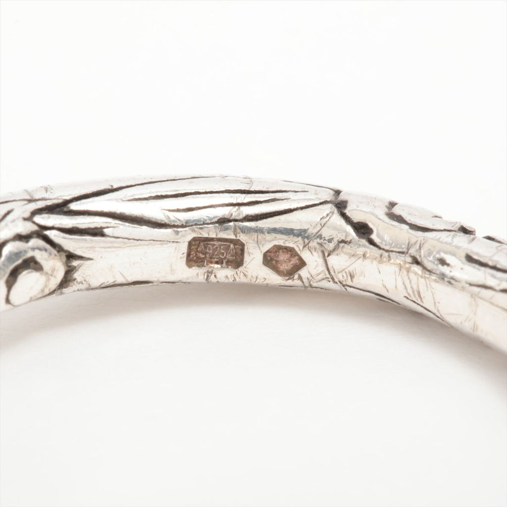 Gucci Anga Forest Eagle Head Silver Ring — view 6