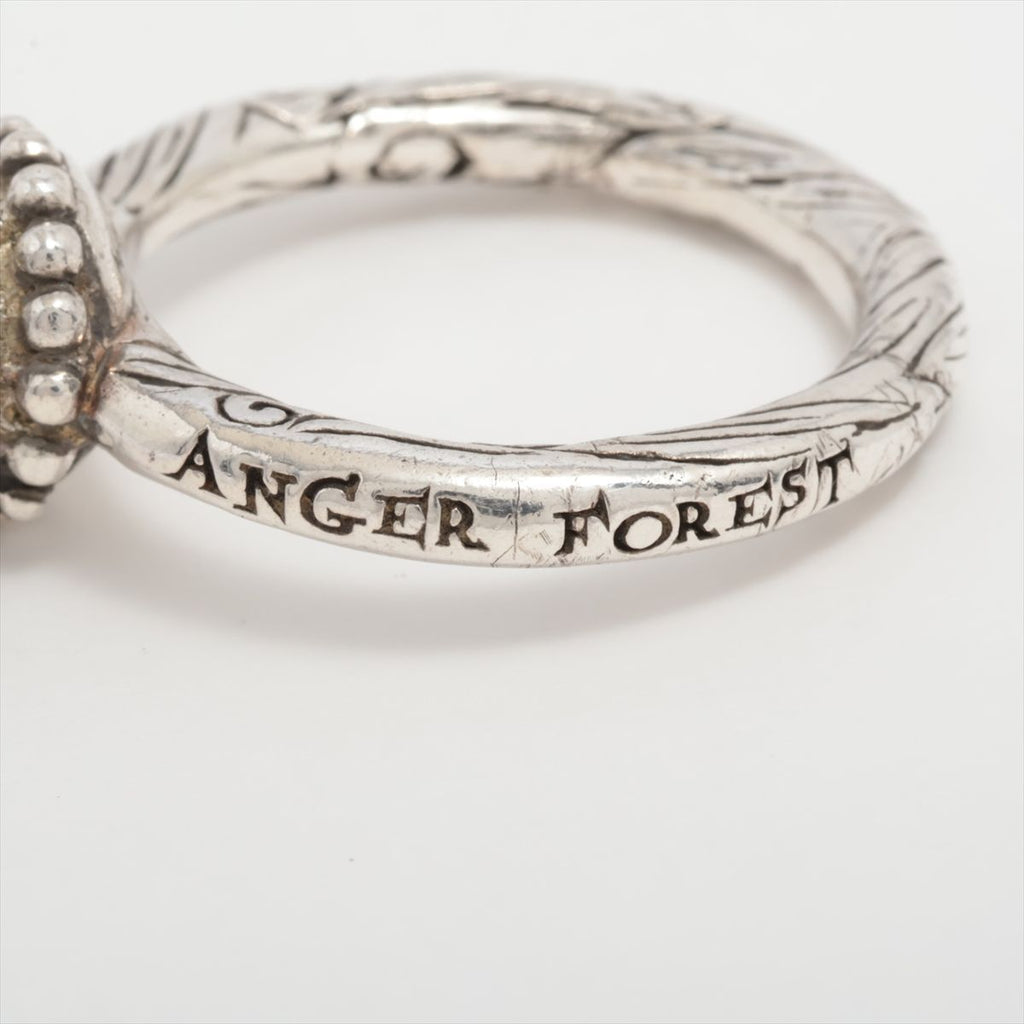 Gucci Anga Forest Eagle Head Silver Ring — view 4