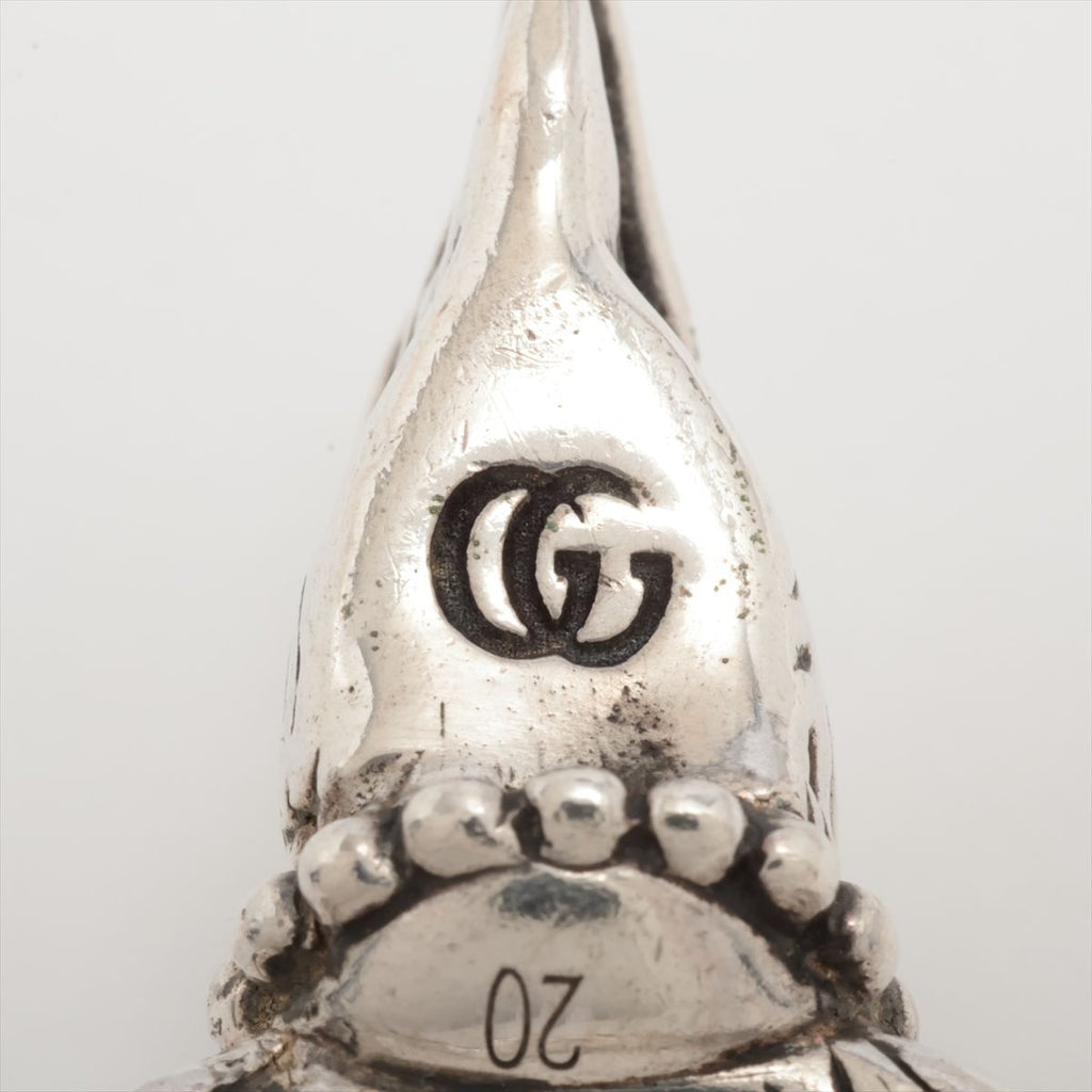 Gucci Anga Forest Eagle Head Silver Ring