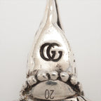 Gucci Anga Forest Eagle Head Silver Ring