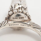 Gucci Anga Forest Eagle Head Silver Ring — view 5