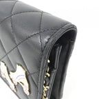 Chanel Ap0250 Chain Black Wallet — view 6