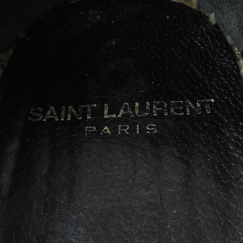 Saint Laurent Size 37 Black Shoes — view 6