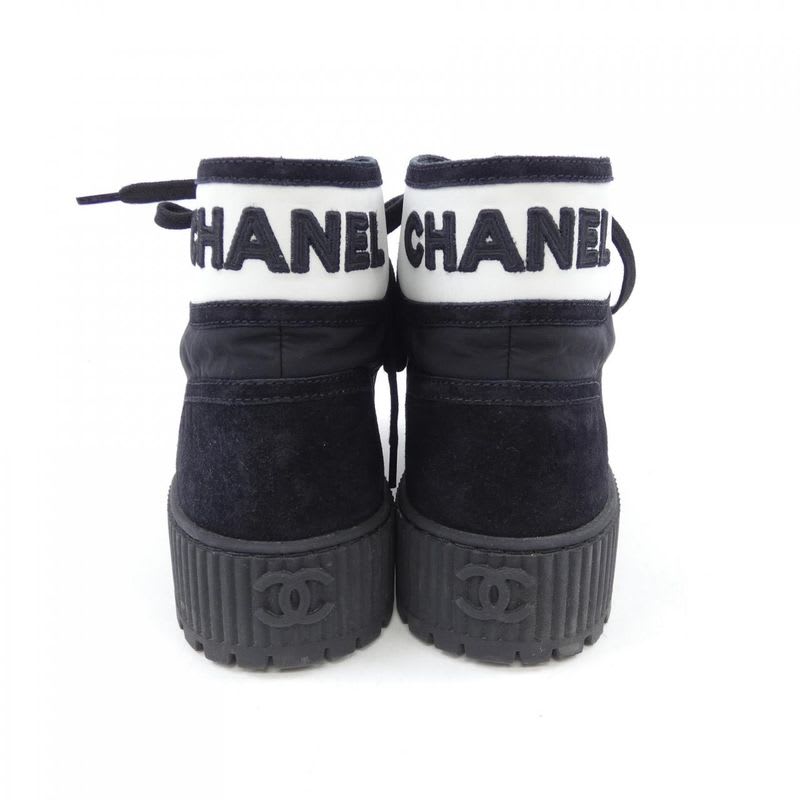Chanel Lace Up Sneakers — view 5