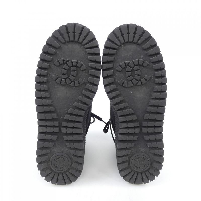 Chanel Lace Up Sneakers — view 4