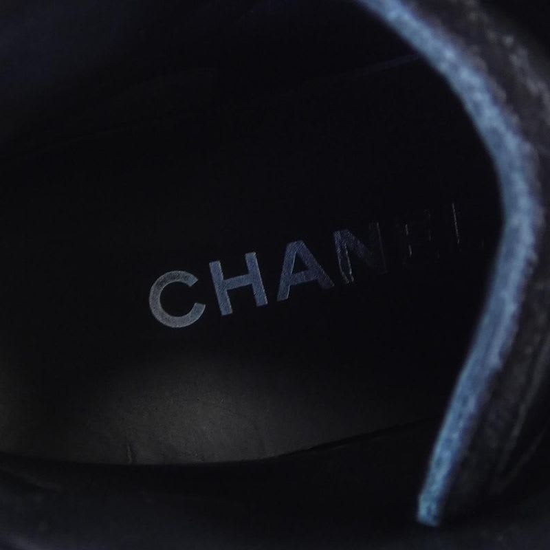Chanel Lace Up Sneakers — view 6