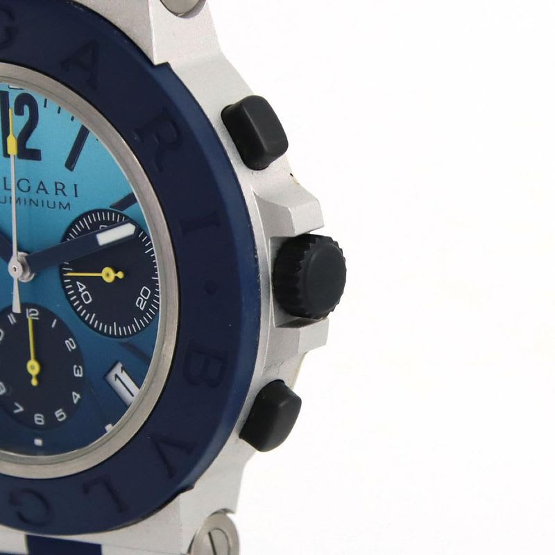 Bvlgari Aluminum Chronograph Capri Limited Bb40 Atch Automatic — view 3