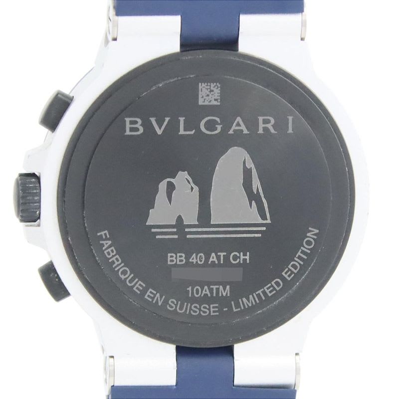Bvlgari Aluminum Chronograph Capri Limited Bb40 Atch Automatic — view 4