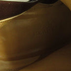 Hermes Side Zipper Short Boots Heel Brown 35.5 — view 7