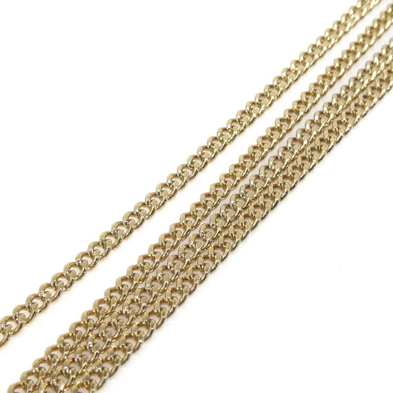 Chanel Crystal Embellished Gold-Tone Necklace — view 6