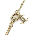 Chanel Crystal Embellished Gold-Tone Necklace — view 7