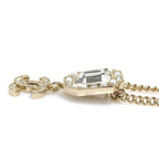 Chanel Crystal Embellished Gold-Tone Necklace — view 4