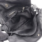 Loewe Shoulder Bag Flamenco 390.82.008 Black Leather Anagram