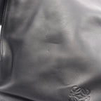 Loewe Shoulder Bag Flamenco 390.82.008 Black Leather Anagram