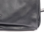 Loewe Shoulder Bag Flamenco 390.82.008 Black Leather Anagram