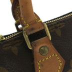 Louis Vuitton Monogram Mini Speedy With Strap