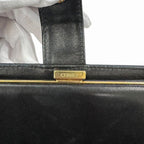 Chanel Caviar Leather Coco Mark Wallet Bifold Black AA — view 4