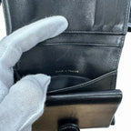 Chanel Caviar Leather Coco Mark Wallet Bifold Black AA — view 7