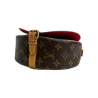 Louis Vuitton Tamburan Monogram Leather Shoulder Bag Pochette — view 9