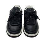 Chanel Sneakers Shoes Leather Black Coco Mark Logo — view 3