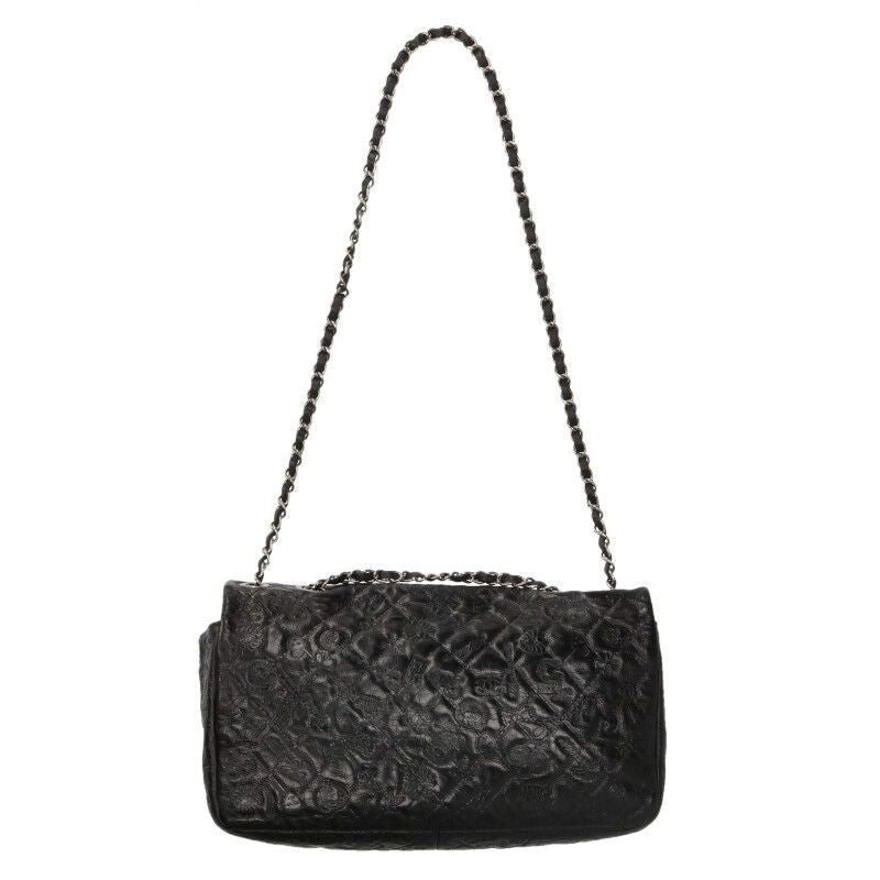 Chanel Quilted Icon Leather Chain Shoulder Bag — view 3