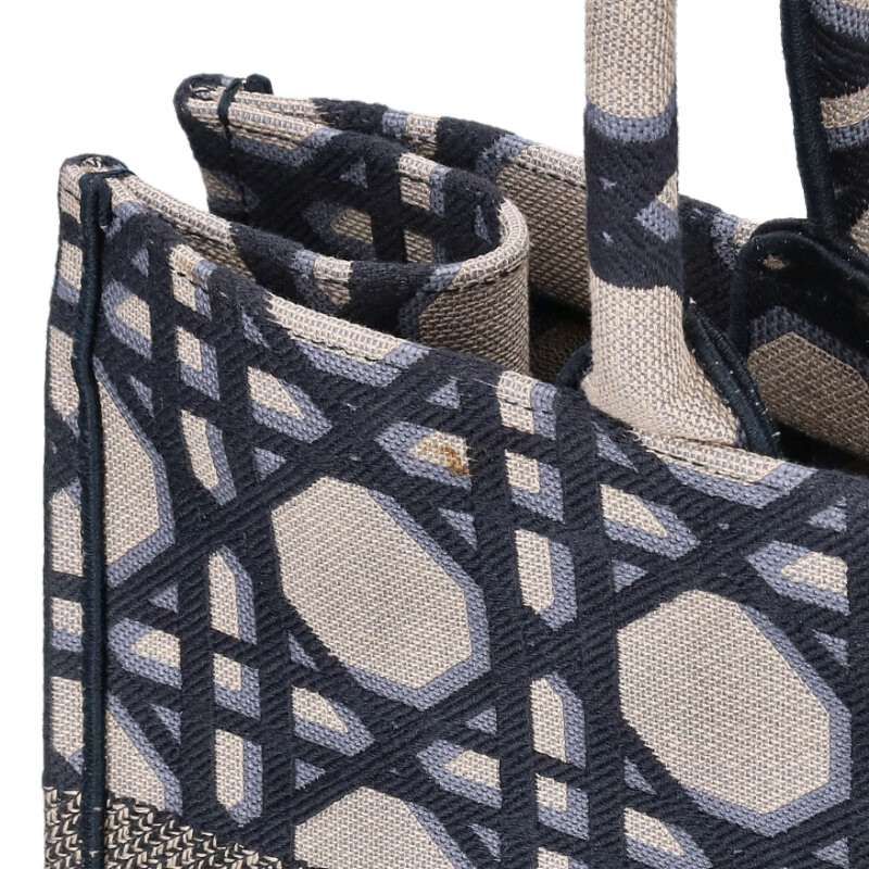 Dior Book Tote Large Macro Cannage Bag — view 6
