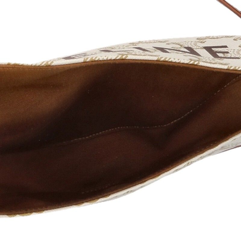 Celine Triangle Triomphe Logo Shoulder Bag — view 4