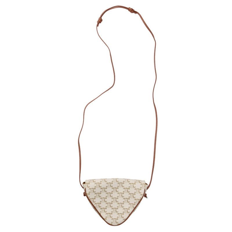Celine Triangle Triomphe Logo Shoulder Bag — view 3
