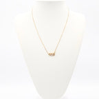 Fendi Orlock Necklace Pendant Rhinestone Logo — view 8